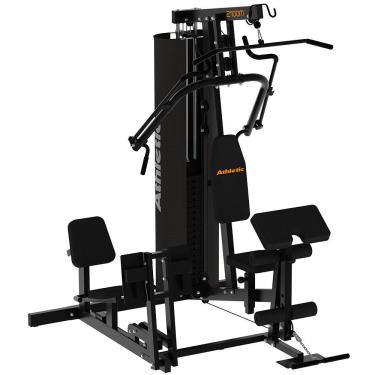 Imagem de Estação de Musculação Multifuncional Athletic 2100M 40 Exercícios para Casa e Condomínio