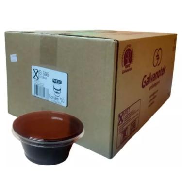 Imagem de Embalagem para Molho com Tampa Preto 30ml G695 Galvanotek c/700 un