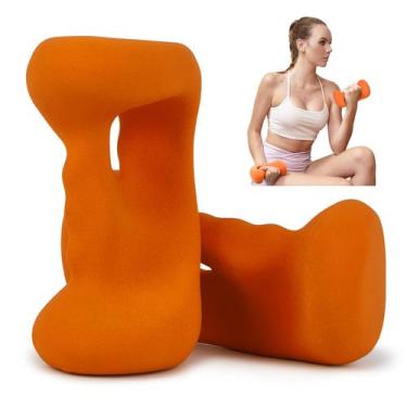 Imagem de Halteres HXD-ERGO Ergonômicos Antiderrapantes para as Mãos