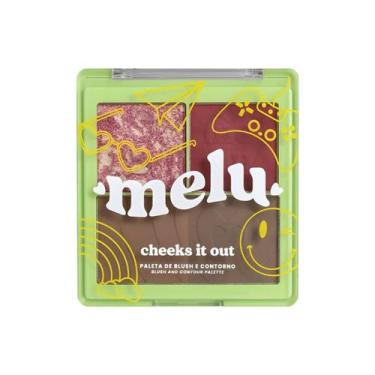 Imagem de Paleta de blush e contorno cheeks it out melu by ruby rose teddy bear