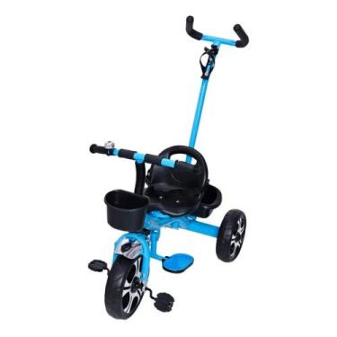 Imagem de Triciclo Infantil com Apoiador Azul Zippy Toys - 7630