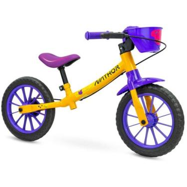 Imagem de Bicicleta Infantil Bike Aro 12 Freio Cestinha Regulável Crianças Estim