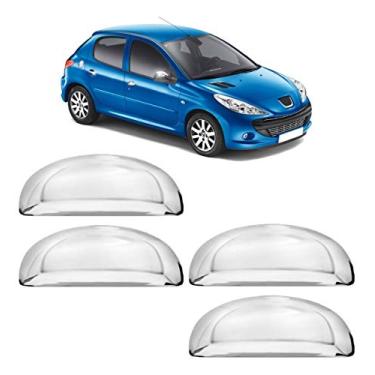 Imagem de Aplique Peugeot 206/207 Maçaneta Cromado 01/10 4p
