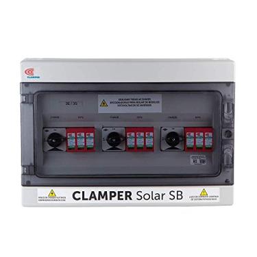Imagem de CLAMPER Solar String Box - 3 Entradas / 3 Saídas 1000V