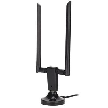Imagem de Dongle WiFi, adaptador WiFi de alta estabilidade e ampla compatibilidade USB 3.0 para laptop para PC para desktop