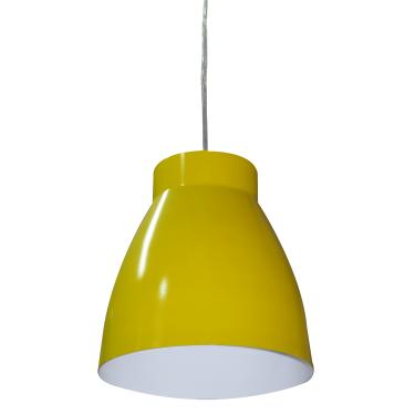 Imagem de Pendente Alumínio Copo Amarelo Ref. 507/107-1 - Thema Thema