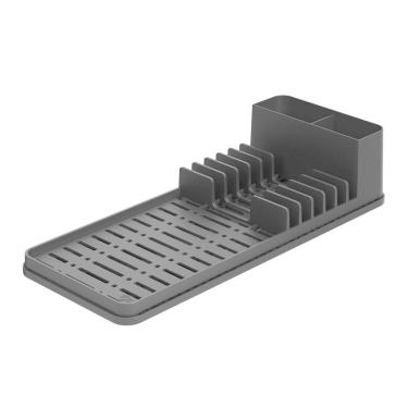 Imagem de Escorredor De Louças Preto Single Coza 41,7X16,9X9Cm