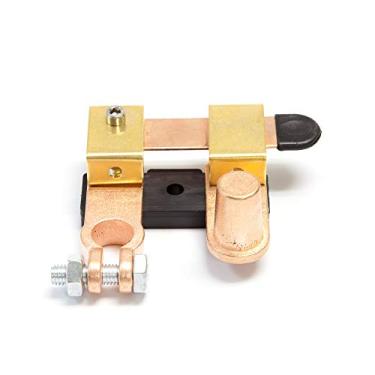 Imagem de Interruptor de desconexão de bateria negativa Top Post 12 V / 24 V 250/750 Amps Interruptor de corte de energia isolador de lâmina de faca para carro náutico RV ATV (HNakedShielal e vertical)