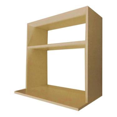 Imagem de Suporte Micro-Ondas Com Nichos Natural Trovarelli