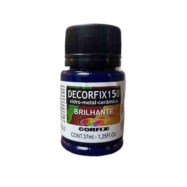 Imagem de Tinta Decorfix 150 Brilhante 324 Azul Turquesa 37Ml