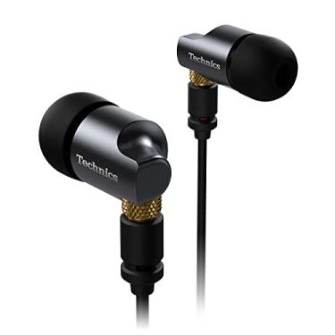 Imagem de Technics Monitores auriculares premium IEM, fones de ouvido intra-auriculares com fio de alta fidelidade com driver inovador de 10 mm para distorção ultra-baixa - EAH-TZ700