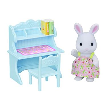 Imagem de Sylvanian Families - 5679 Conjunto Escrivaninha - Menina Coelho Neve, Cor: Multicolor