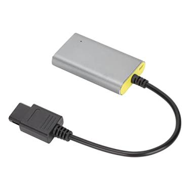Imagem de Cabo de conexão HD, liga de alumínio durável para N64 para conversor de interface de mídia HD Suporte NTSC para TV