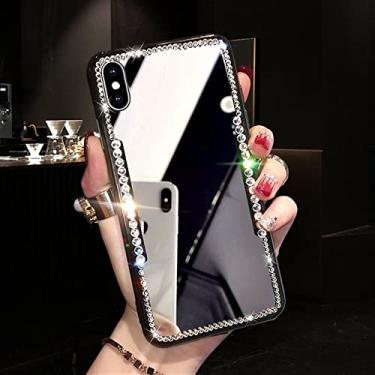 Imagem de Moda Diamond Mirror Ring Holder Phone Case Para Samsung Galaxy S22 Plus s22u s21fe s20fe s20 plus s21 ultra back Cover, 2, For note 10 Lite