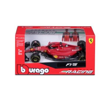 Imagem de Miniatura F1 Ferrari F1-75 Charles Leclerc 2022 1:43 bburago