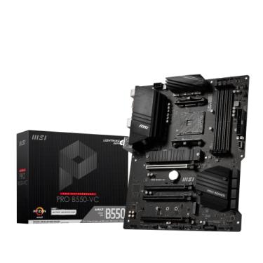 Imagem de MSI Placa mãe Pro B550-VC ProSeries (AMD AM4, DDR4, PCIe 4.0, SATA 6Gb/s, M.2, USB 3.2 Gen 2, HDMI/DP, ATX)