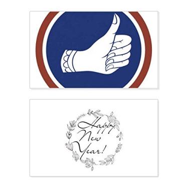 Imagem de Cartão de felicitações do Reino da Tailândia Bangkok Thumb Good New Year Festival Bless Message Present