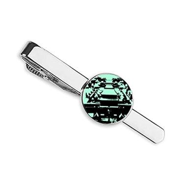 Imagem de Potala China Proibden City Gravata com clipe para presente de homem empresarial