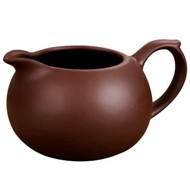 Imagem de Xícara de chá Yixing de argila roxa de 340 ml, conjunto de chá feito à mão, acessórios para bebidas