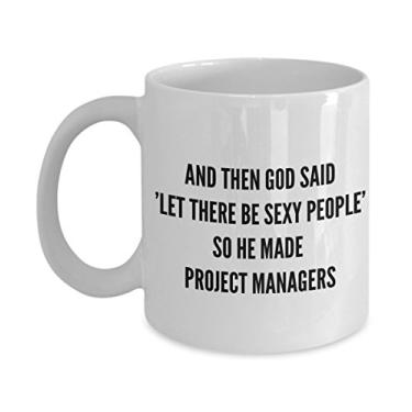 Imagem de SpreadPassion Caneca de café, ideia exclusiva de presentes para gerentes de projetos