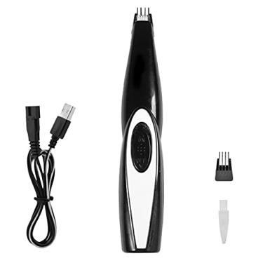Imagem de Queenser Animais de Estimação Cão Gato Tosquiadeira Elétrica Kit de Higiene para Cães Aparador de Cães para Cães Pequenos Gatos USB Recarregável de Baixo Ruído Poderoso Motor para