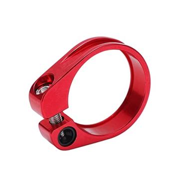 Imagem de Braçadeira De Canote De Bicicleta,Braçadeira De Espigão De Bicicleta De Estrada, Clipe De Tubo De Selim De Bicicleta Clipe De Tubo De Selim De Bicicleta De 34,9 Mm(红色)