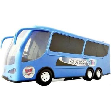 Imagem de Onibus de Brinquedo Expresso Tilin Azul 414