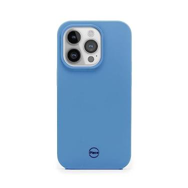 Imagem de Capa Iphone 14 Pro Iplace, Beagá, Silicone Azul Cielo