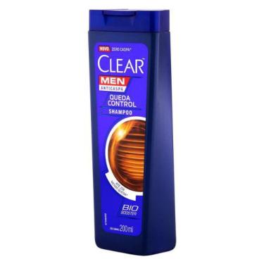 Imagem de Shampoo Anticaspa Clear Men Queda Control 200 Ml Clear