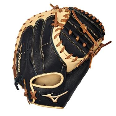 Imagem de Mizuno Luva para apanhador de beisebol juvenil Samurai GXC95Y3 83,8 cm, luva para mão direita
