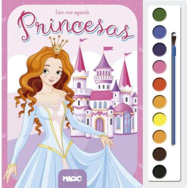 100 paginas para colorir disney - princesas - Livro de Colorir - Magazine  Luiza