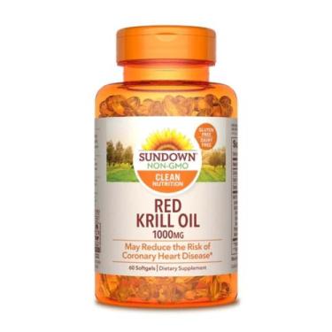 Imagem de Sundown Naturals, Óleo De Krill Vermelho, 1.000 Mg, 60 Cápsulas Softge