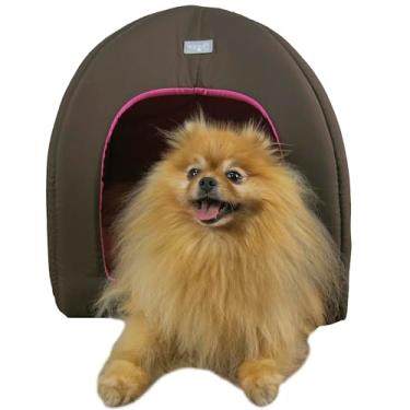 Imagem de Cabana 2x1 Para Filhotes e Raças Mini Até 3kg (Marrom)