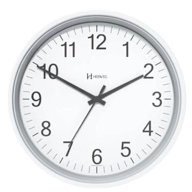 Imagem de Relógio de Parede Quartz Branco