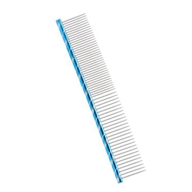 Imagem de Pssopp Pente de Animais de Estimação de Aço Inoxidável para Cães Gatos Pente de Gato Para Remover Emaranhados Nós Dois Pentes Diferentes Para Remover o Pelo Fosco