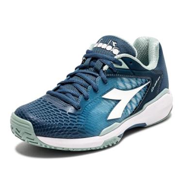 Imagem de Diadora Tênis feminino Speed Competition 7+ All Ground, Legion Azul/Surf Spray/Branco, 7.5