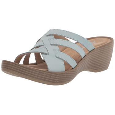 Imagem de Eastland Sandália feminina Poppy Slide, Azul claro, 7