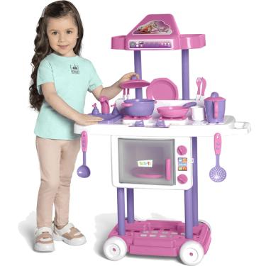 Imagem de Cozinha Faz de Conta Calesita Tateti Riva Chef Rosa