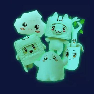 Imagem de Boneca de pelúcia, desenho animado, macio, decorativo, presente de Natal