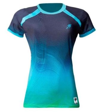 Imagem de Camiseta Feminina Mormaii Beach Tennis Estampada Proteção Solar Uv50+