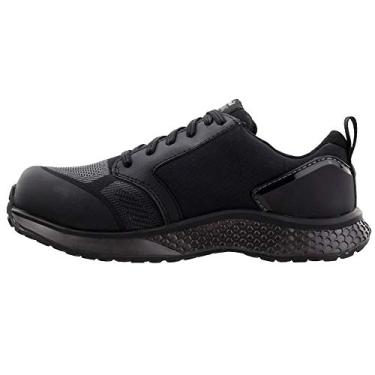 Imagem de Timberland PRO Sapato esportivo feminino Reaxion composto de segurança bico esportivo, preto/cinza, 36, Preto/cinza, 6.5