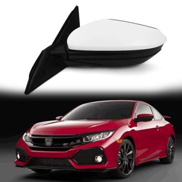 Imagem de Conjunto de espelho retrovisor lateral do motorista adequado para HONDA CIVIC 10º 2016 2017 2018 2019 2020 HONDA CIVIC 10º acessórios de espelho retrovisor de substituição para ajuste de lente