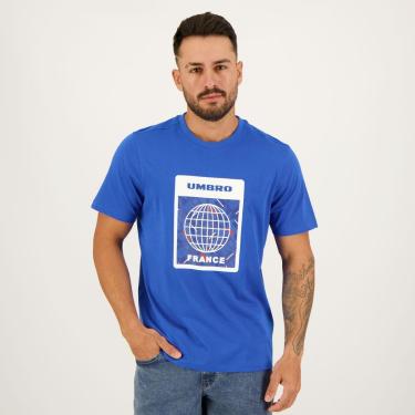 Imagem de Camiseta Umbro Card Graphic Azul-Masculino