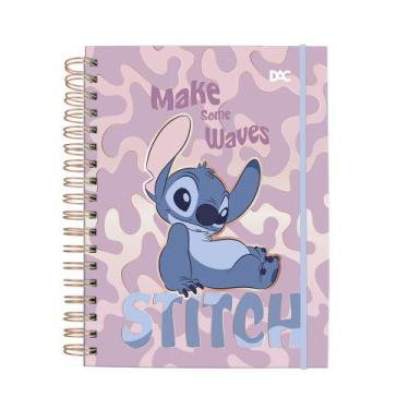 Imagem de Caderno Smart Mini Disney Stitch 80 Folhas Dac