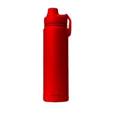 Imagem de Gocase Garrafa Fresh Térmica Para Água em Aço Inoxidável, Bebida Quente por até 12hrs ou Fria por até 24hrs - 650ml (Vermelho)