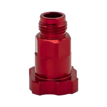 Imagem de Osilly Adaptador de copo de pistola de pulverização de carro, Master Elite Paint System MPS Automotive 16 mm 1,5 mm Rosca externa, com 6 filtros HVLP de malha fina, universal para a maioria das