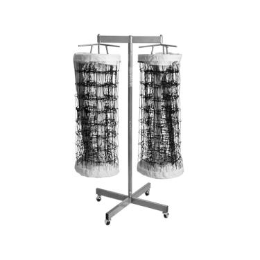 Imagem de Tandem Sport Suporte de armazenamento de rede dupla (suporta até 2 redes de voleibol)