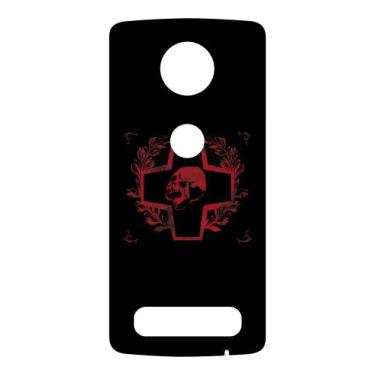 Imagem de Capa Adesivo Skin023 Verso Para Motorola Moto Z3 Play - KawaSkin