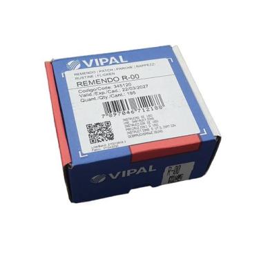 Imagem de Remendo Câmara de Ar R00 Vipal 30mm Cx C/195 Bike Moto Carro