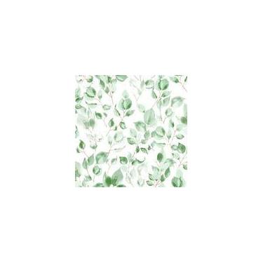 Imagem de Papel de Parede Vinílico Sonhos folhas verdes Ref 4227 52cm x 10m - bo